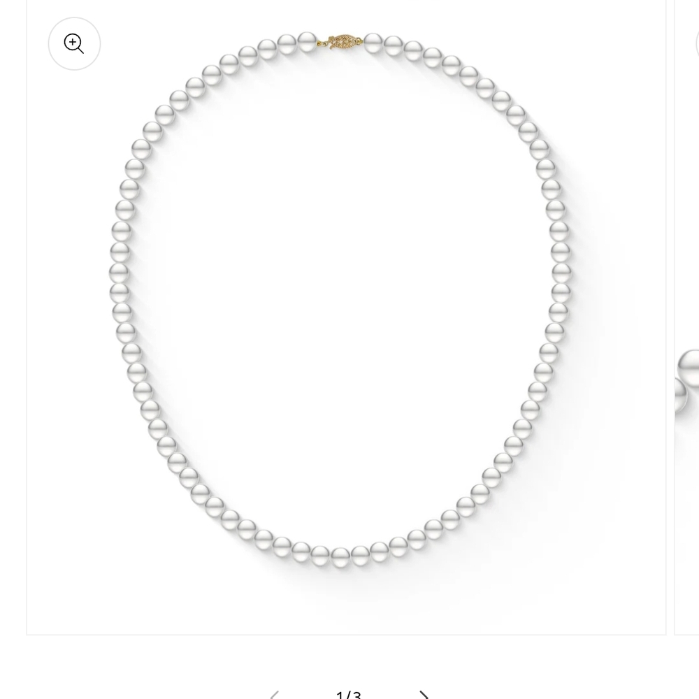 Na Hoku Classic White Pearl Necklace